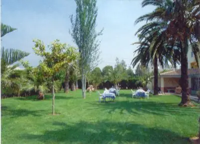 Gartenanlage des Hotel Jeremías im Jahr 2006