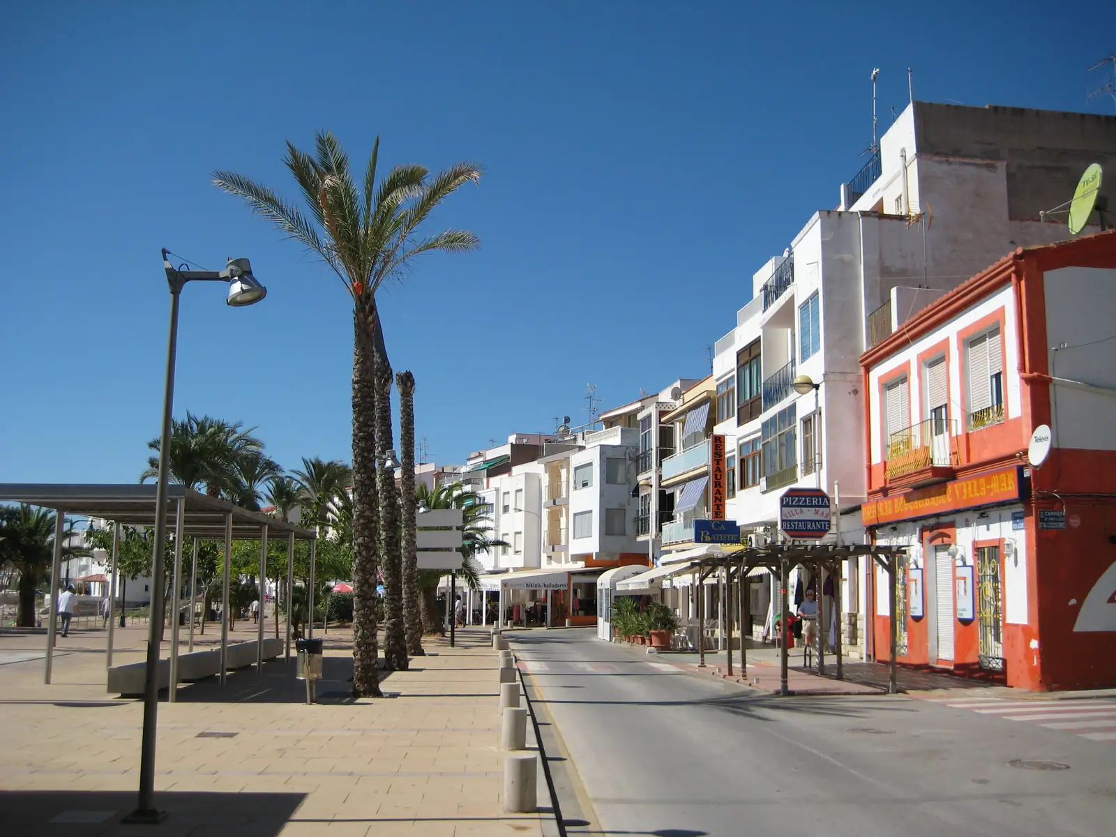 A Plaza Vista Alegre Alcossebre központjában
